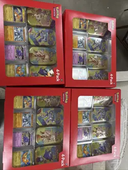 151 (4 Mini Tins + 4 Promo Cards Bundle) - SV: Scarlet & Violet 151 - Image 2