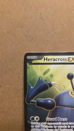 Heracross EX Furious Fists 105/111 Ultra Rare Full Art LP ungraded Pokemon Card - Image 4