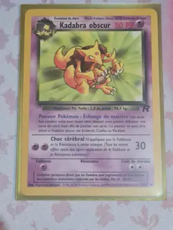 Pokemon TCG Cards French Dark Kadabra, Kadabra Obscur 39/82 Team Rocket Uncommon - Image 1