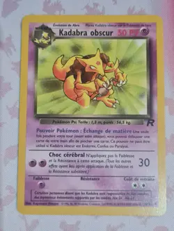 Pokemon TCG Cards French Dark Kadabra, Kadabra Obscur 39/82 Team Rocket Uncommon - Image 2