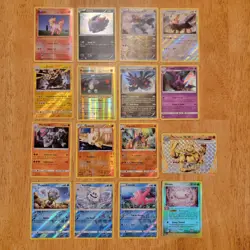Pokemon Holo Card Lot 16 Cards Machamp BREAK Arcanine Reverse Holo Rare LP/NM - Image 1