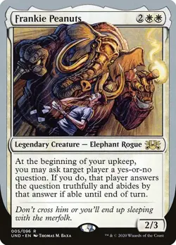 Frankie Peanuts Unsanctioned NM MTG Non-Foil - Image 1