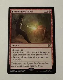 MTG Brotherhood's End - The Brothers' War LP - Image 1
