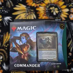 Magic The Gathering: Kaldheim Commander Deck: Elven Empire, Lathril, Black/Green - Image 1
