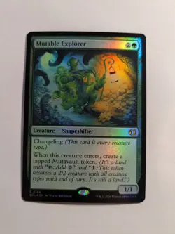 Mutable Explorer Lorwyn Eclipsed Foil 186 MtG - Image 1