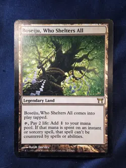 Boseiju, Who Shelters All Champions of Kamigawa Regular MTG LP/MP - Image 1