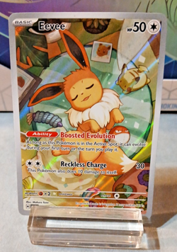 Eevee 173 Black Star Promo Pokemon Scarlet and Violet Holo - Image 2