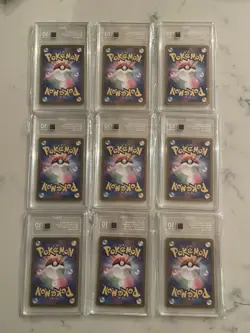Pokemon Terastal Festival Eevee Evolution Ex 9 Card Set TAG 10 - Image 2