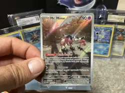 Pokemon TCG Mr. Mime Full art Secret Rare 179/165 Holo Near Mint - Image 2
