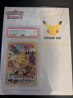 2023 Pokemon SWSH Crown Zenith Pikachu #160/159 PSA 9 - Image 1