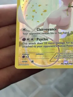 MEW | Pokemon XY110 Promo 2016 | Full Holo | Ungraded | NM - Image 5