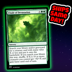 Finale Of Devastation - Custom Art Magic: The Gathering Playtest Card - Image 1