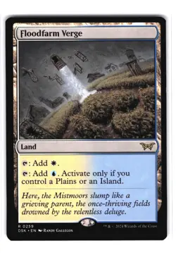 Floodfarm Verge R Duskmourn: House of Horror 259 NM MTG Magic - Image 1