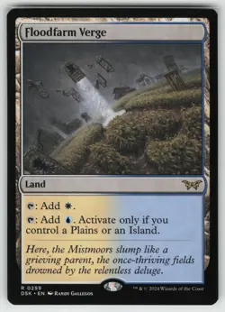 MTG Floodfarm Verge Normal Duskmourn: House of Horror # 259 NM - Image 1