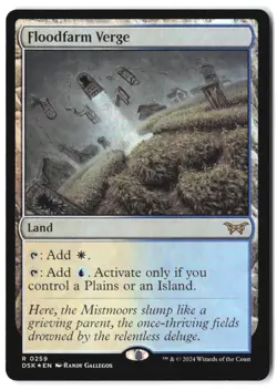 Floodfarm Verge #259 Duskmourn: House of Horror NM Foil - Image 1