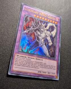Contrast HERO Chaos SDHS-EN041 Ultra Rare 1st Edition NM - Image 2