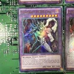 Contrast Hero Chaos - SDHS-EN041 - Ultra Rare 1st Edition Yugioh Card 4 - Image 2
