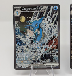 Kingdra ex 131 and Greninja ex 132 Sv: Scarlet & Violet Promo Cards Holo NM - Image 3