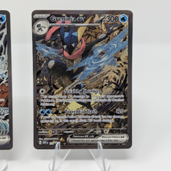 Kingdra ex 131 and Greninja ex 132 Sv: Scarlet & Violet Promo Cards Holo NM - Image 5