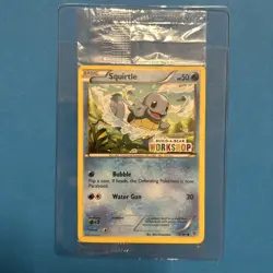 Pokemon TCG Squirtle Stamped Promo Card 14/101 Sealed Build-A-Bear Edition - Image 1