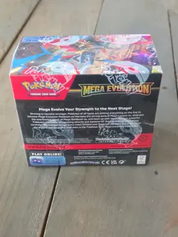 POKEMON MEGA EVOLUTION PROMO CARD BONUS BOOSTER BOX 36 PACK LUCARIO GOLD TCG - Image 4
