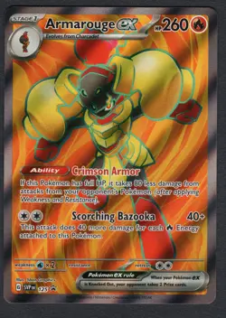 Pokemon Armarouge ex SV: Scarlet & Violet Promo Cards #125 NM - Image 1
