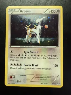 Arceus Holo - XY197 Promo NM/EX - Pokemon Card - Image 1