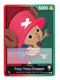 Tony Tony.Chopper (001) OP08-001 L One Piece Two Legends English NM - Image 1