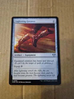 Lightning Greaves Commander Masters Regular - Image 1