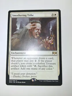 Smothering Tithe - Ravnica Allegiance MTG 022 NM - Image 1