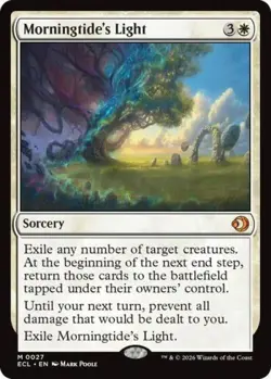 ~ Morningtide's Light ~ NM ~ Lorwyn Eclipsed ~ MTG ~ - Image 1