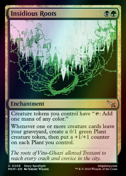MTG Insidious Roots Foil ** Murders at Karlov Manor ** English - Image 1