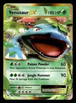 Venusaur EX 1/108 Ultra Rare XY Evolutions Pokemon Card - Image 1