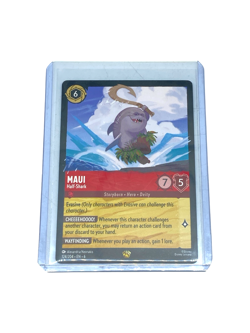 Disney Lorcana Maui Half-Shark - Azurite Sea - Near Mint #124/204 - Image 1