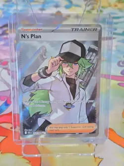 N's Plan - 163/086 Ultra Rare SV: Black Bolt Pokemon TCG NM - Image 1