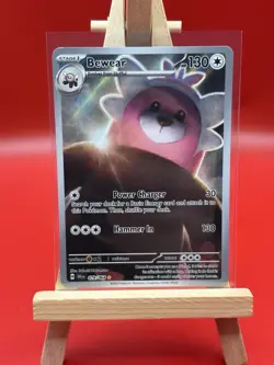 Pokemon TCG Bewear 079/064 Sv: Shrouded Fable Illustration Rare Full Art (NM) - Image 1