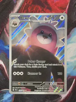 Bewear 079/064 SV Shrouded Fable Holo Illustration Rare Pokemon PACK FRESH NM/M - Image 1