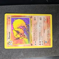 1st Edition Flareon 19/64 Jungle Set Non Holo Rare Pokemon Card 1999 WOTC - Image 1