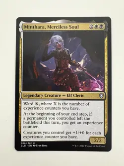 Minthara Merciless Soul MTG Magic the Gathering Card NM Near Mint CLB - Image 1