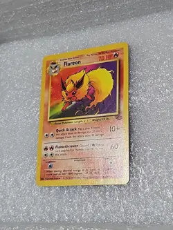 Flareon - Jungle Set 19/64 - Non-Holo Rare Pokemon Card - 1999 WOTC - Image 3