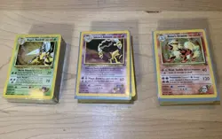 Koga, Blaine, & Sabrina Gym Challenge Theme Decks Pokemon - Cards Only w/ Holos - Image 1