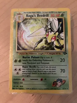 Koga, Blaine, & Sabrina Gym Challenge Theme Decks Pokemon - Cards Only w/ Holos - Image 2