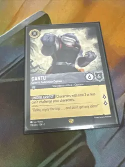 Disney Lorcana Gantu 178/204 Legendary Galactic Federation Captain Non-Foil Card - Image 1