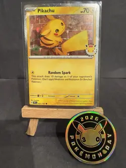 Pikachu (Pokemon Day 2026) 051/162 Miscellaneous Cards & Products Holo - Image 1