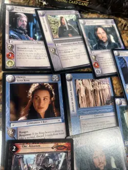 LOTR Fellowship Draft Booster Pack Lord Of The Rings Open Box Lot Unplayed Cards - Image 4