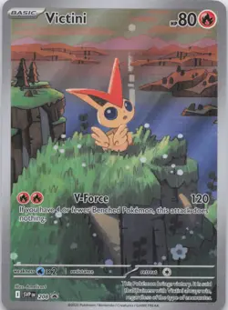 Victini 208 SV: Scarlet & Violet Promo Cards NM - Image 1
