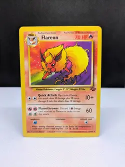 Flareon 19/64 | Jungle Set | Non Holo Rare | WOTC Pokemon Card | LP - Image 1