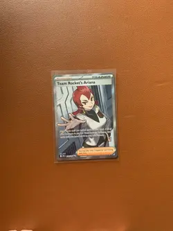 Team Rocket's Ariana 224/182 Full Art SV10 Destined Rivals Near Mint Pokemon TCG - Image 1