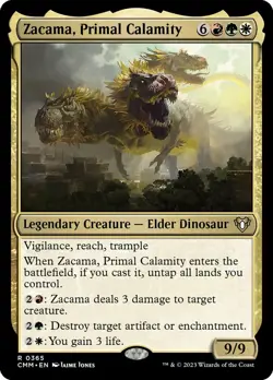 MTG Zacama, Primal Calamity ** Commander Masters ** English - Image 1