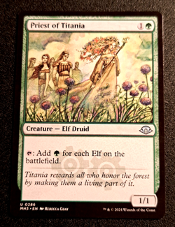 Priest of Titania #0286- Modern Horizons -MTG Magic - Image 1